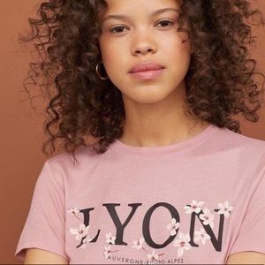 H&M Floral Graphic Tee